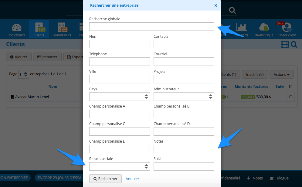 Mise à jour Kiwili : un outil CRM amélioré