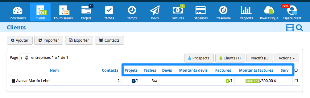 Mise à jour Kiwili : un outil CRM amélioré