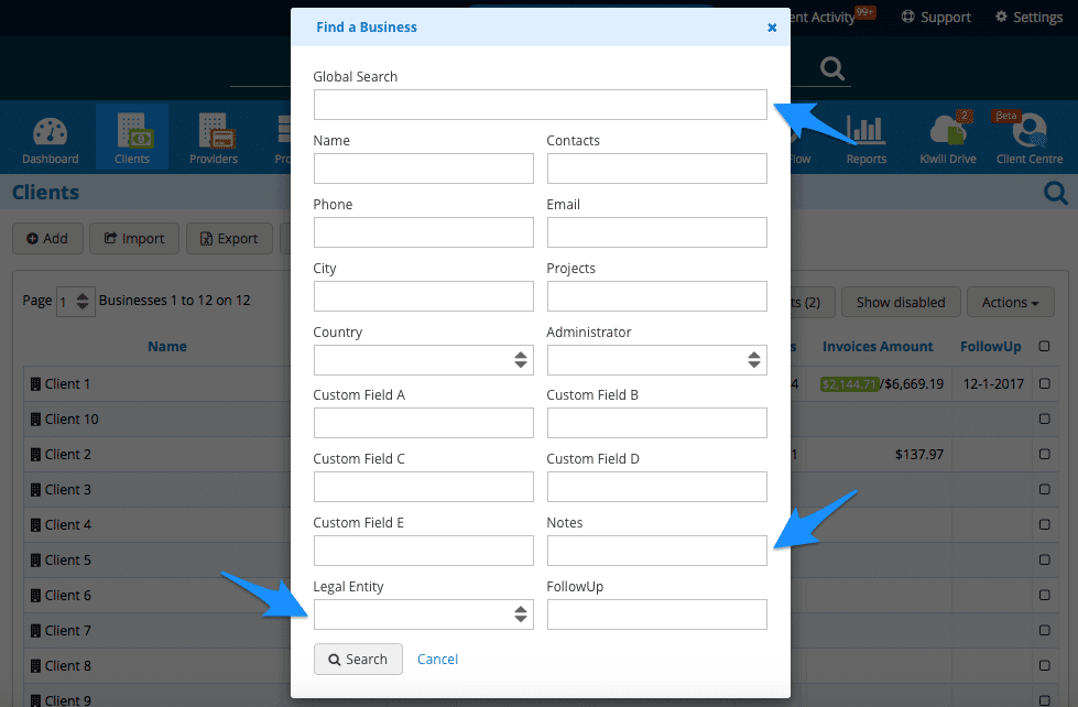 Kiwili update new CRM features