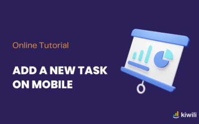 Add a New Task on Mobile with Kiwili