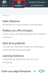 Créer sa page entreprise Linkedin