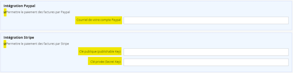 Recevoir des paiements dans Kiwili logiciel en ligne de facturation en ligne