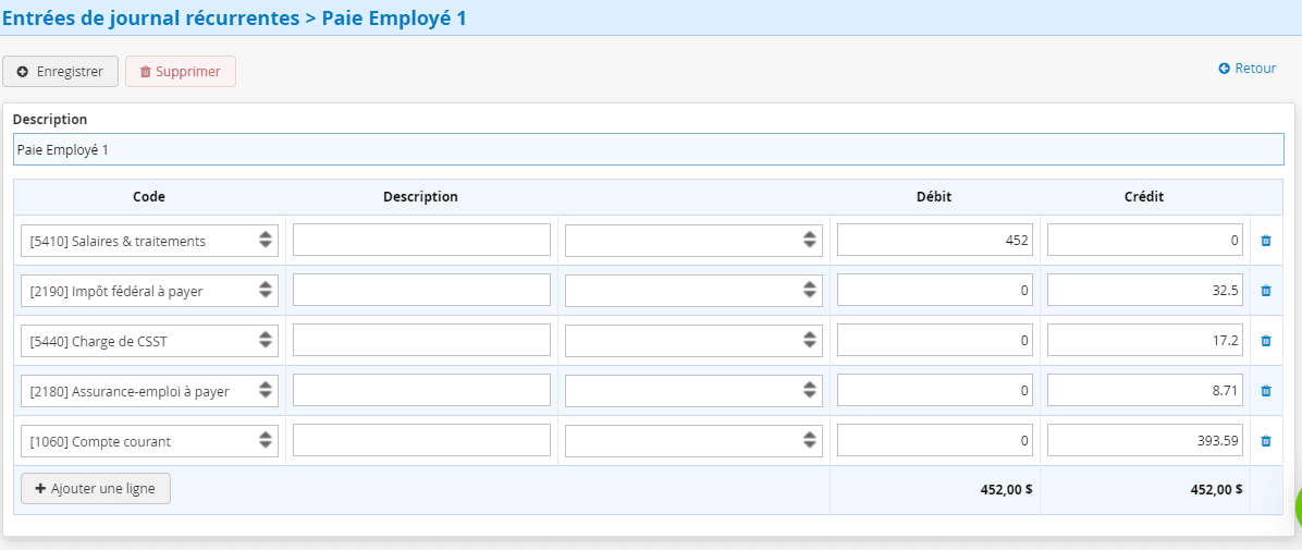 Logiciel Gestion d'entreprise Paie des employés