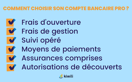 ouvrir un compte bancaire professionnel