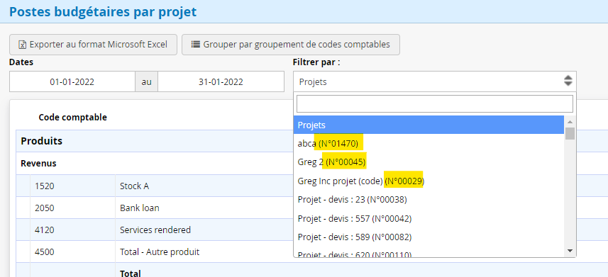 Gestion de projet ajout du numero aux rapports de performances 2