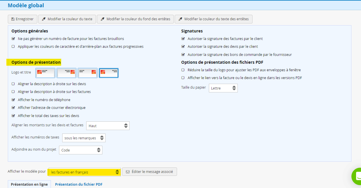 Démarrer avec le logiciel de gestion en ligne Kiwili - Modele global