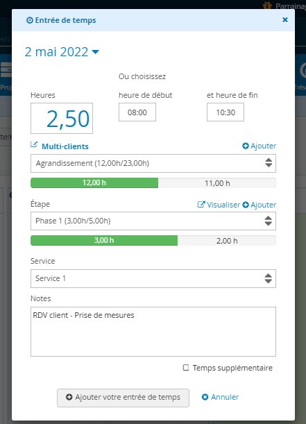 Démarrer avec le logiciel de gestion en ligne Kiwili - Temps