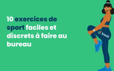 10 exercices de sport faciles et discrets à faire au bureau