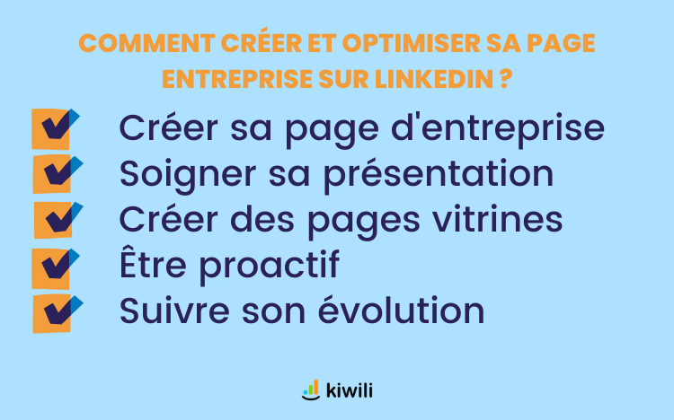 Comment créer et optimiser sa page entreprise sur LinkedIn