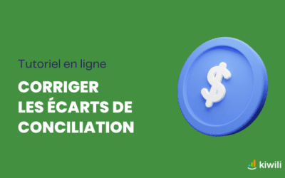 Comment corriger les écarts de conciliation bancaire ?