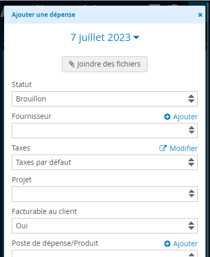 Gestion des notes de frais professionnels logiciel