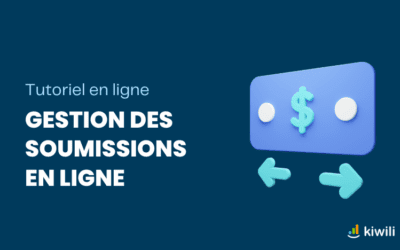 Tutoriel : Soumission en ligne, gestion commerciale