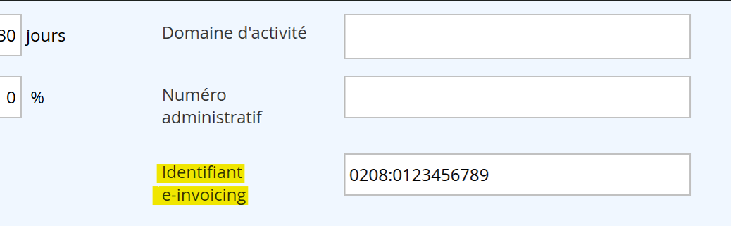 Id invoincing peppol e facture logiciel