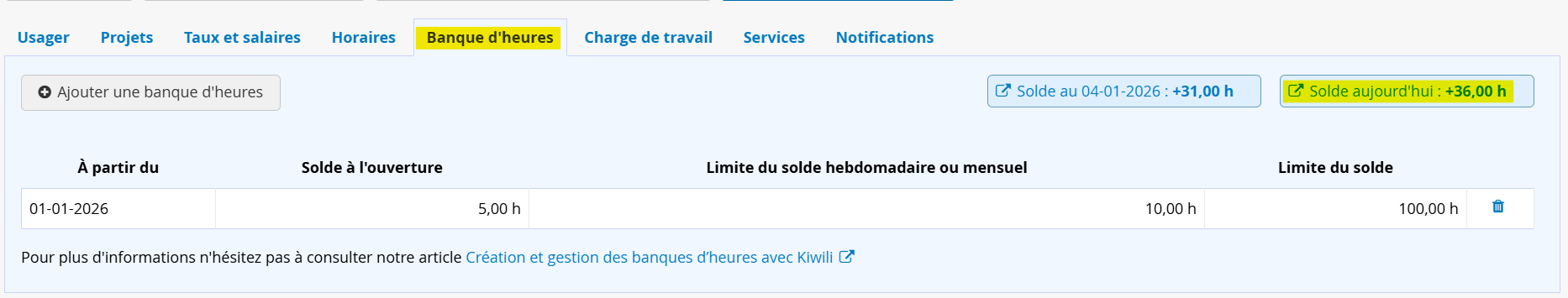 Logiciel gestion de banque d heuresa